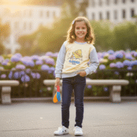 Gemini_Generated_Image_e2hol3e2hol3e2ho سويت شيرت للبنات مزيج من الدفء والأناقة لطفلتك! 🐥☂️