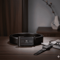 Gemini_Generated_Image_jqe006jqe006jqe0 حزام جلد كلاسيكي بمشبك مربع للرجال من سوبك