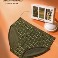 WhatsApp Image 2025-09-28 at 5.58.56 PM (6) باك يحتوي علي 3 قطع اندروير ميدي قطن الوان مطبوع حريمي