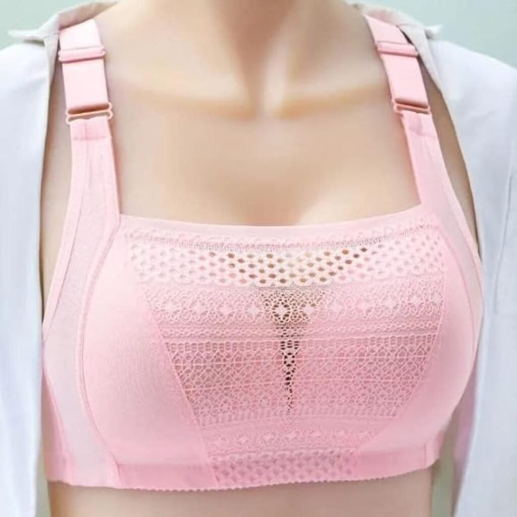 برا حريمي لوكس دانتيل-4 كبشة - أناقة -دعم - راحة -خامه فاخرة