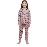 1 دفاية حرارية للبنات من قطعتين بأكمام طويلة