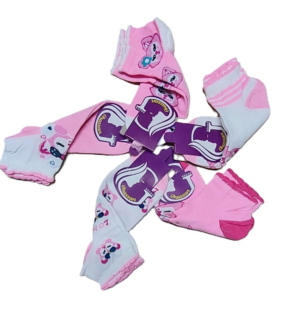 طقم شرابات قصيرة للكعب بتبطين للكعب والأصابع  ،3 قطع