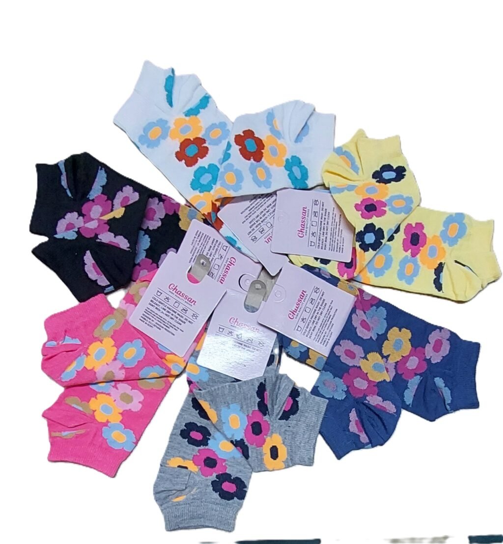 20250118_152955 طقم شرابات قصيرة للكعب بتبطين للكعب والأصابع ،3 قطع