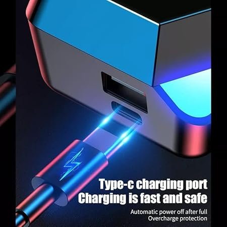 M28 سماعات أذن لاسلكية بلوتوث 5.1 للألعاب، سماعات رأس بشاشة LED، تحكم باللمس، ميكروفون مدمج، وضع مزدوج للموسيقى والألعاب، مقاومة للماء