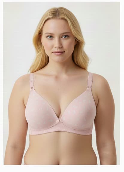 حمالة صدر للرضاعة والولادة مع كباسين أمامية، ناعمة ومريحة