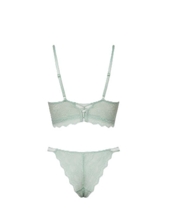 طقم لانجيري نسائي برا واندر لون فسدقي