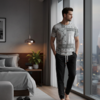 الترنج الترندي الخامة ميلتون قطن ليكرا ظهر مبرد  مقاسات  تلبيس  الى 9٠ كيلو