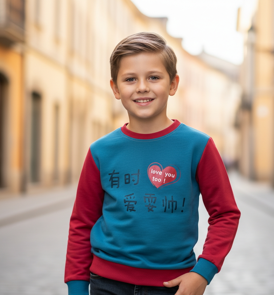 Gemini_Generated_Image_v0683xv0683xv068 سويتشيرت شتوي للأطفال، مقاس ٦ سنوات بتصميم عصري والأكمام الطويلة، مع طباعة ممتعة