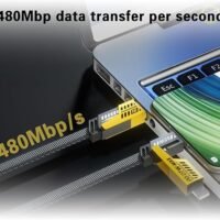 710T0h55yBL._AC_SX522_ كابل شحن سريع 4x1 مناسب لجميع الاجهزة مع تصميم منع التشابك