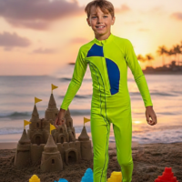 Gemini_Generated_Image_1m0vx41m0vx41m0v مايوه سباحة قطعة واحدة للأولاد احمي ابنك من ضرر اشعة الشمس وامنحه الحرية و الاناقة