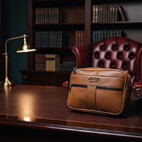 شنطة يد أنيقة ومتينة لحمل الأغراض الشخصية مع جيوب متعددة للاستخدام اليومي للرجال