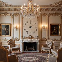 Gemini_Generated_Image_6r2o1r6r2o1r6r2o ساعة حائط ثلاثي الأبعاد من الأكريليك بتصميم عصري يمكنك تركيبه بنفسك لديكور المنزل والمكتب أسود تناظري