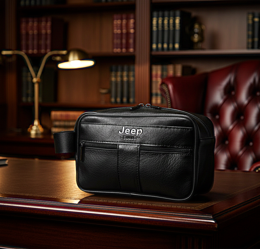 شنطة يد أنيقة ومتينة لحمل الأغراض الشخصية مع جيوب متعددة للاستخدام اليومي للرجال