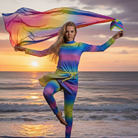 Gemini_Generated_Image_pegg6ppegg6ppegg مايوه شرعي بوركيني للنساء مكوّن من 5 قطع بنطال ومايوه بكم وجيبه قصيره وكاش شيفون مقاوم للماء وتربونه