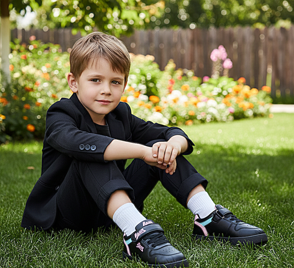 حذاء أطفال مزيج مثالي يجمع بين المتانة والمرونة لتناسب جميع مغامراتهم اليومية!