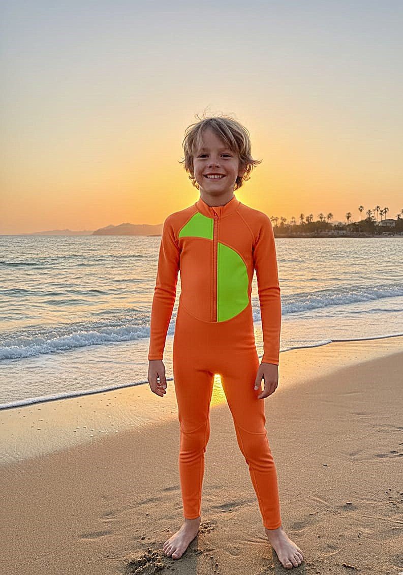 مايوه سباحة قطعة واحدة للأولاد احمي ابنك من ضرر اشعة الشمس وامنحه الحرية و الاناقة