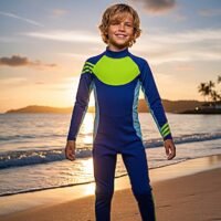 WhatsApp Image 2026-02-17 at 1.09.47 PM (3) مايوه سباحة قطعة واحدة للأولاد احمي ابنك من ضرر اشعة الشمس وامنحه الحرية و الاناقة