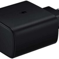 شاحن سريع USB-C بقوة 45 وات مع كابل بطول 1 متر متوافق مع موبايلات سامسونج