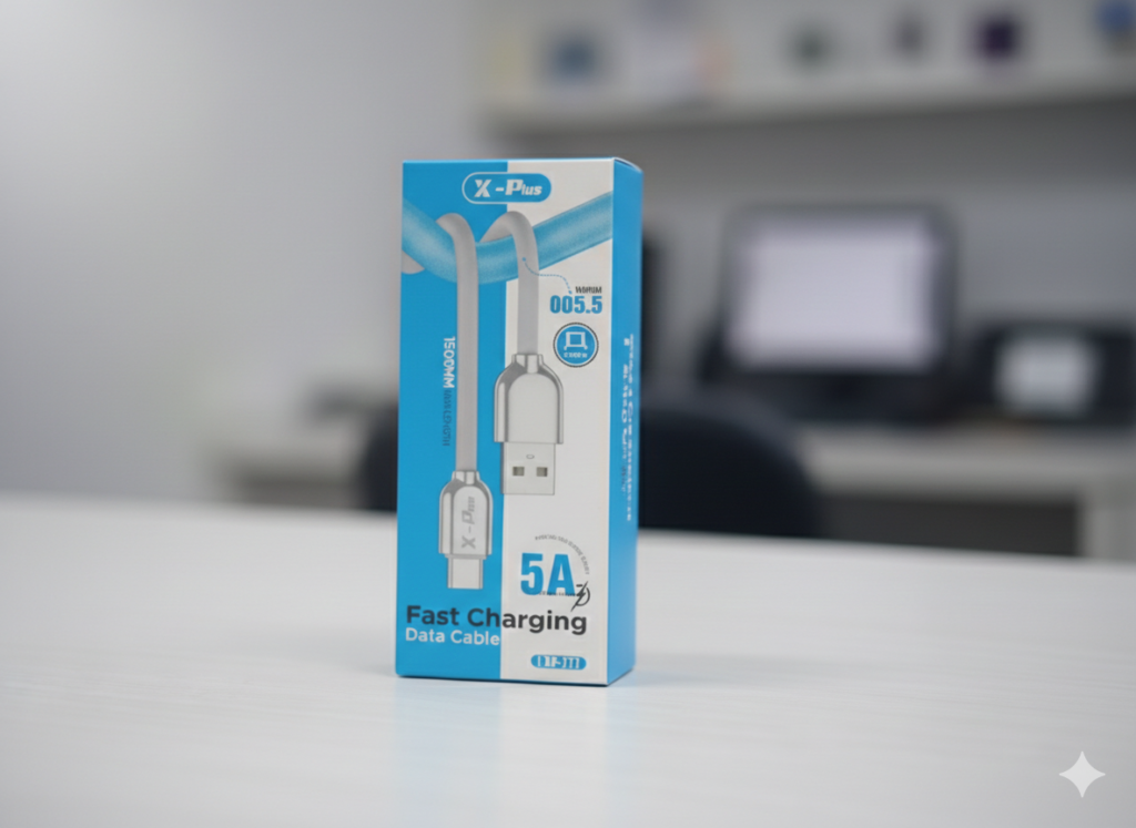 كابل شحن سريع و نقل بيانات ذا متانة و جودة عالية