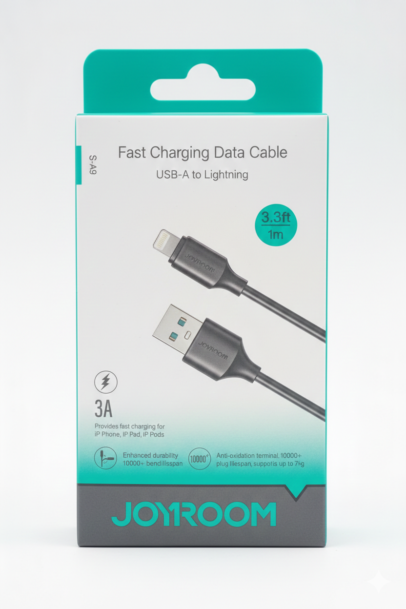 كابل للشحن السريع و نقل البيانات لايتينغ من joyroom
