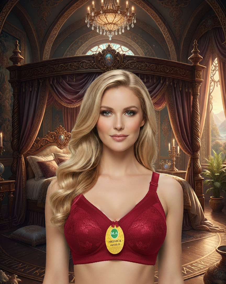 حمالة الصدر مونيكا للنساء لتوفير الدعم والراحة المثالية مقاسات الكبيرة.