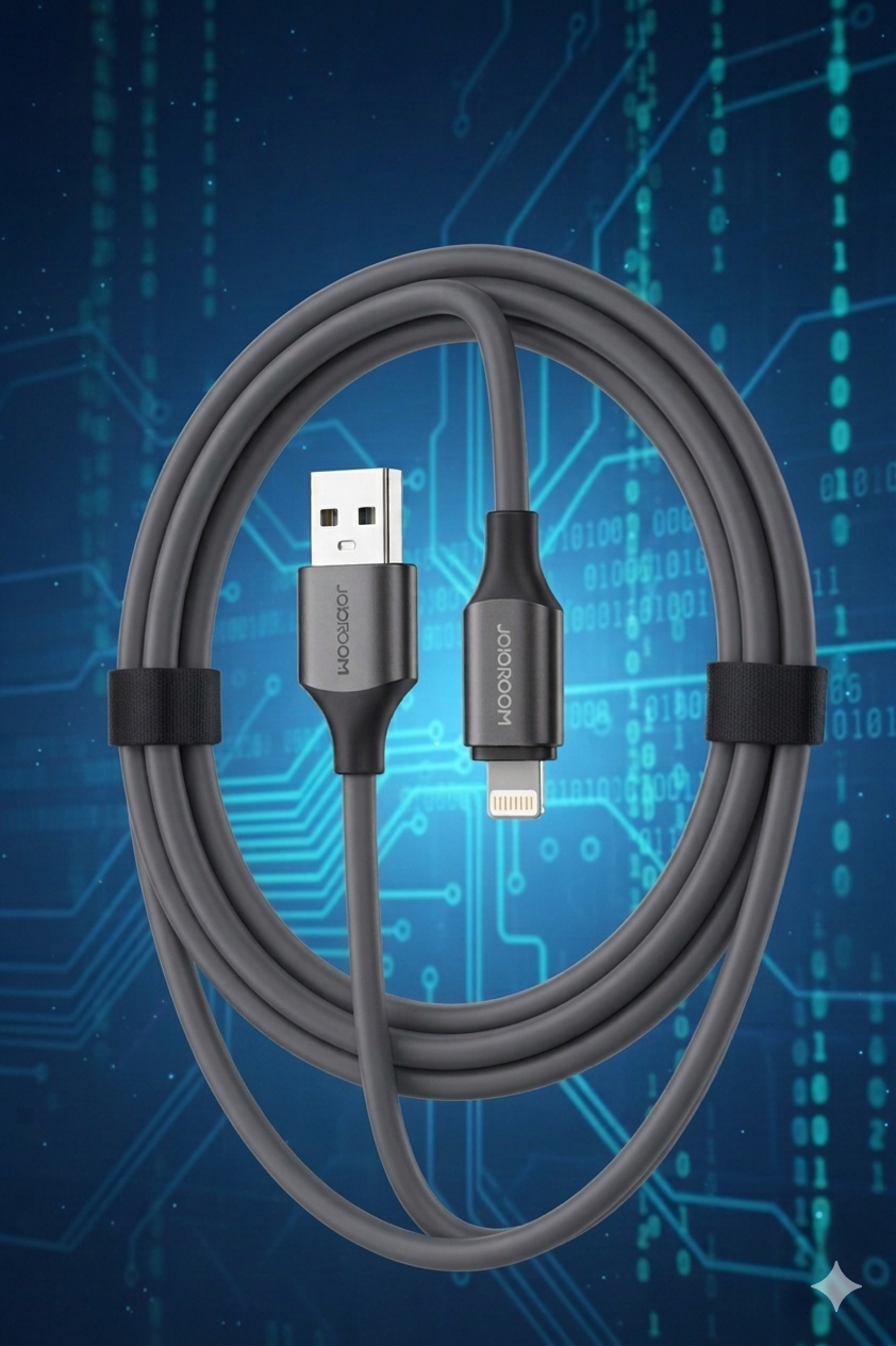كابل للشحن السريع و نقل البيانات لايتينغ من joyroom