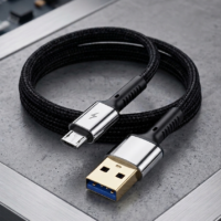 Gemini_Generated_Image_4p05ny4p05ny4p05 كابل شحن و نقل بيانات micro محمي و مدعم بطبقة قماشية و مخرج مدعم لمنع التلف