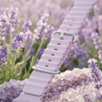 سوار ساعة ذكية رياضي من السيليكون لمقاسات 40 ملم/42 ملم/44 ملم/45 ملم/49 ملم