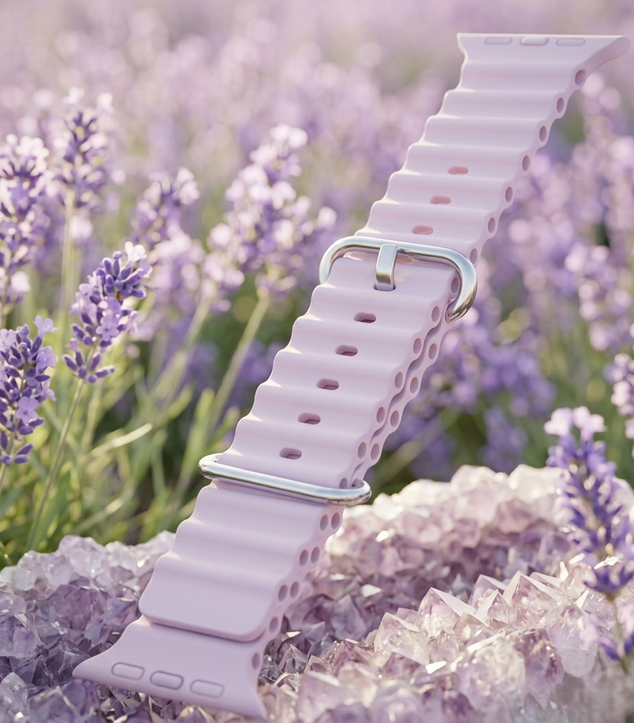 سوار ساعة ذكية رياضي من السيليكون لمقاسات 40 ملم/42 ملم/44 ملم/45 ملم/49 ملم