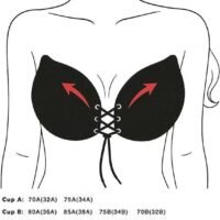 61AovEdAAqL._AC_SX569_.jpg حمالة صدر سيليكون لاصقة , بتصميم فراشة , رباط امامي لضبط الملائمة للمقاس و الشكل
